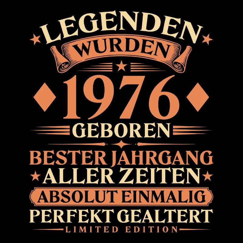 Legenden wurden 1976 geboren – 50. Geburtstag