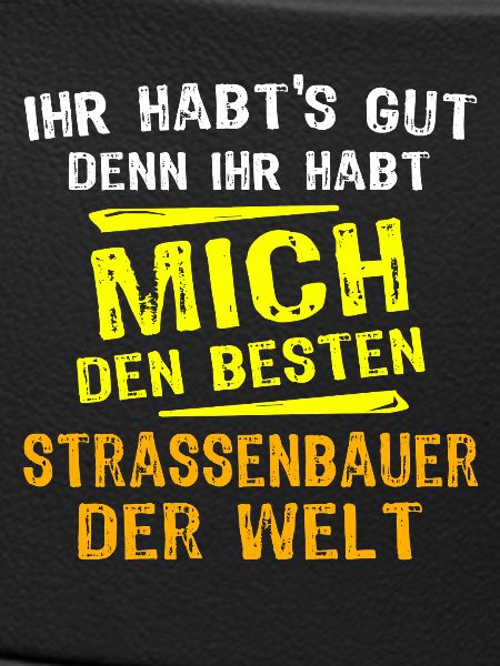 Strassenbauer Geschenk