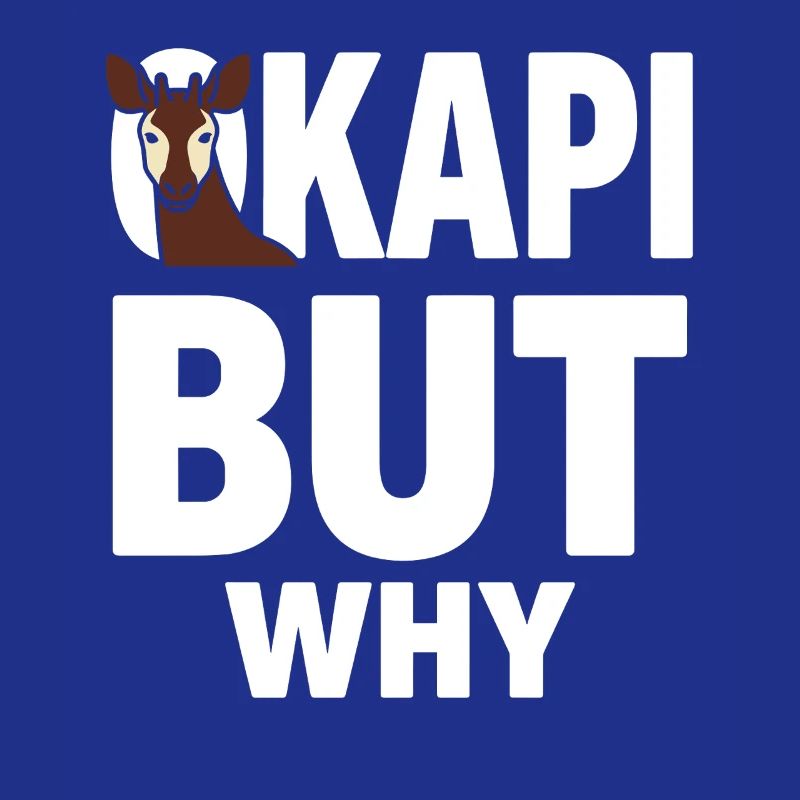 Okapi-liebhaber Okapi-tier Seltene Tierweltliebe