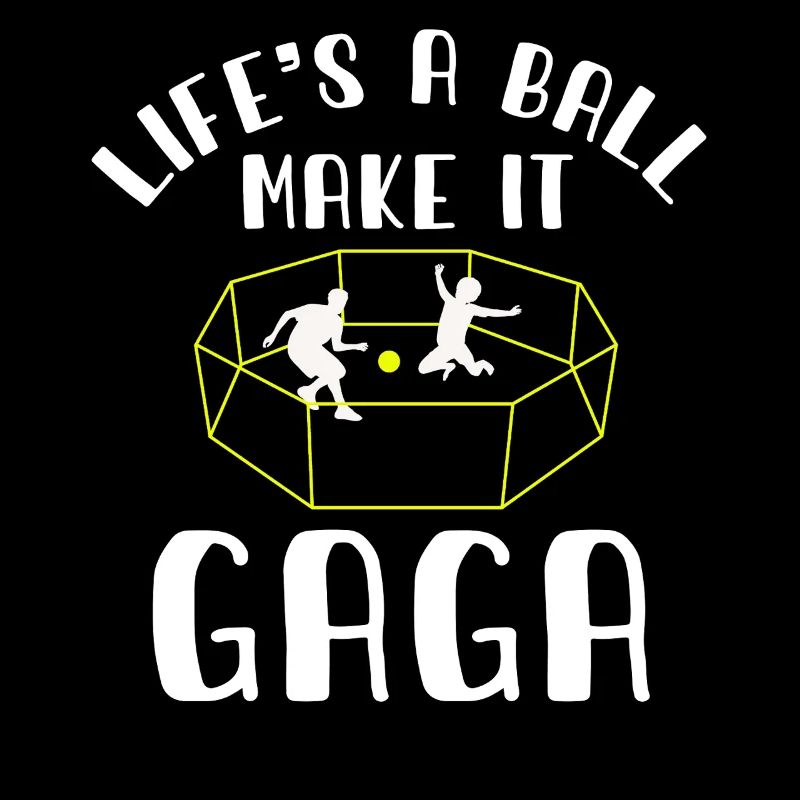 Das Leben ist ein Ball, mach es verrückt.