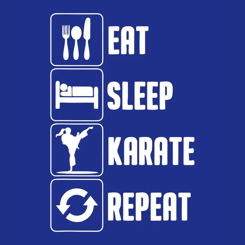 Eat Sleep Karate Repeat