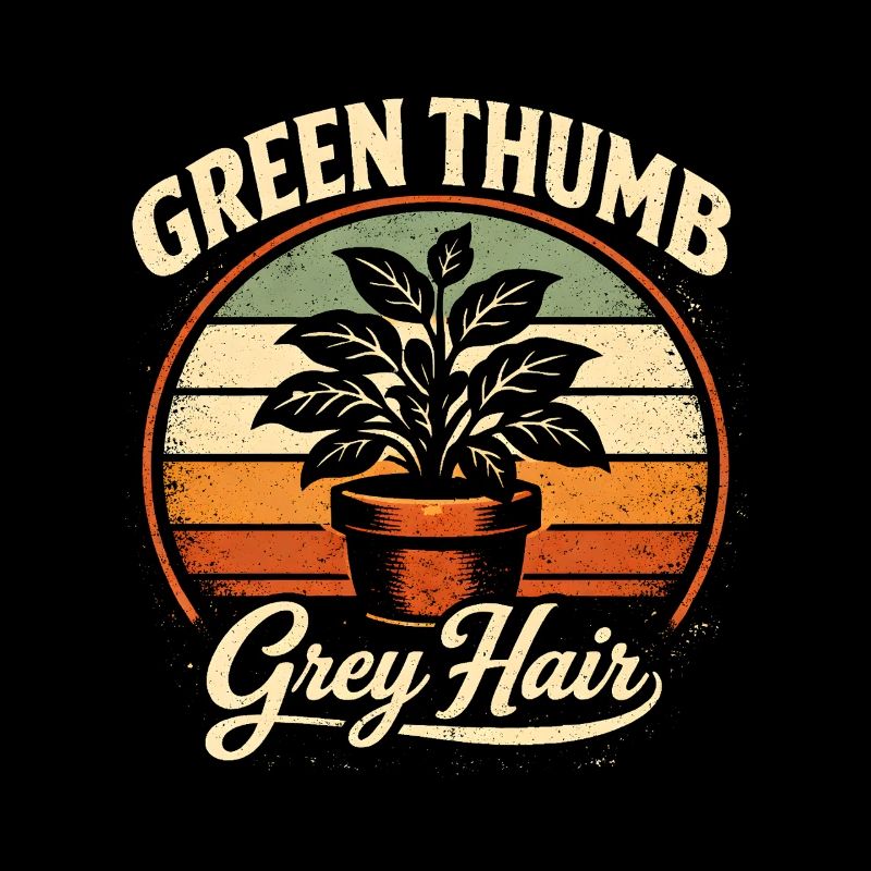 Grüner Daumen, graues Haar | Garten