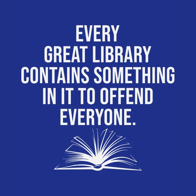 Every library insults every gift satire