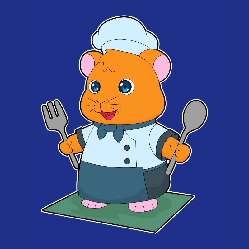 Hamster Cutlery Cooking Kitchen