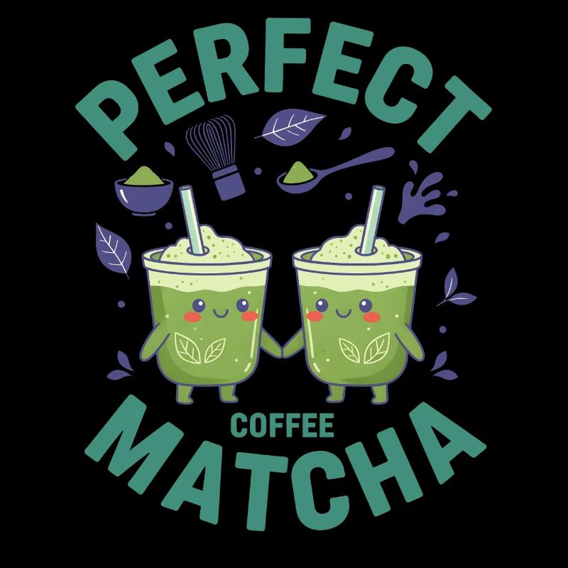 Perfect Coffee Matcha Cute Green Matcha Lover Tea