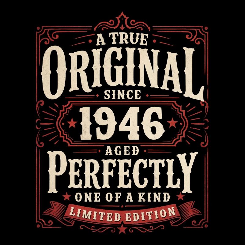 80th Birthday Gift Original Vintage 1946