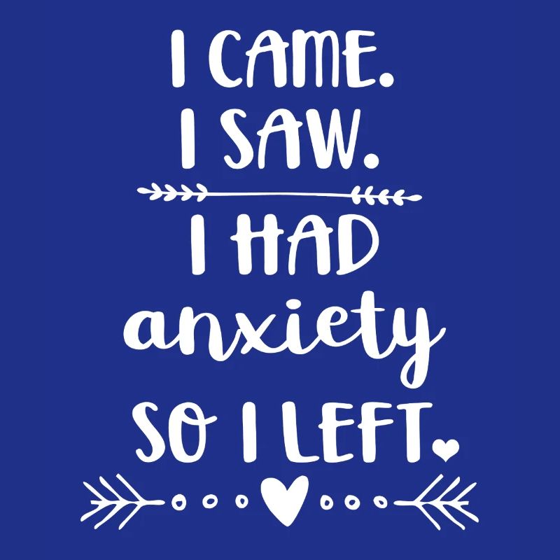 Je suis venu, j’ai vu que j’avais de l’anxiété