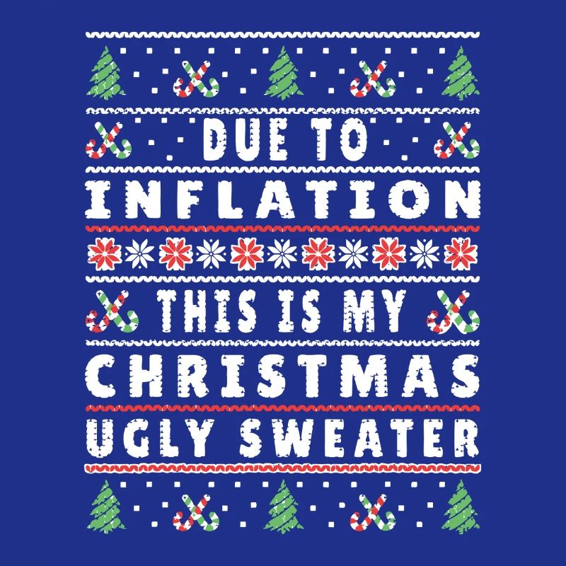 Inflation Weihnachten Hässlicher Pullover