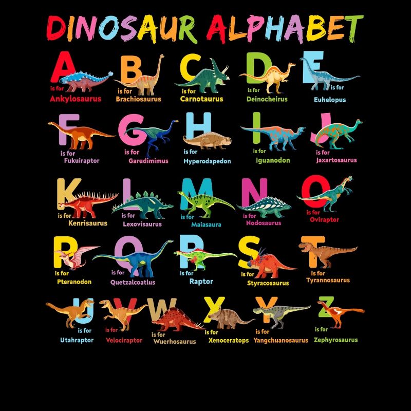 Alphabet Dinosaur Alphabet Child