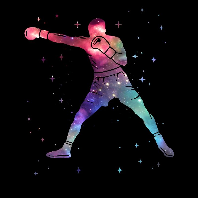Boxer Boxing Space Kids Men Boys