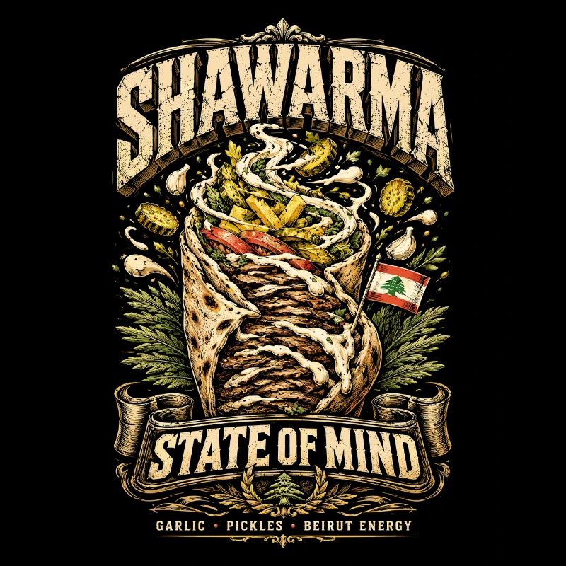 État d’esprit du Shawarma libanais