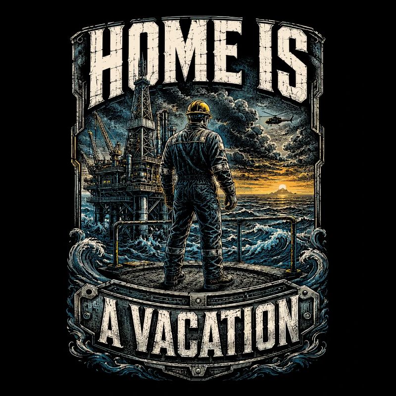 Maison d’ouvrier sur plateforme pétrolière est des vacances