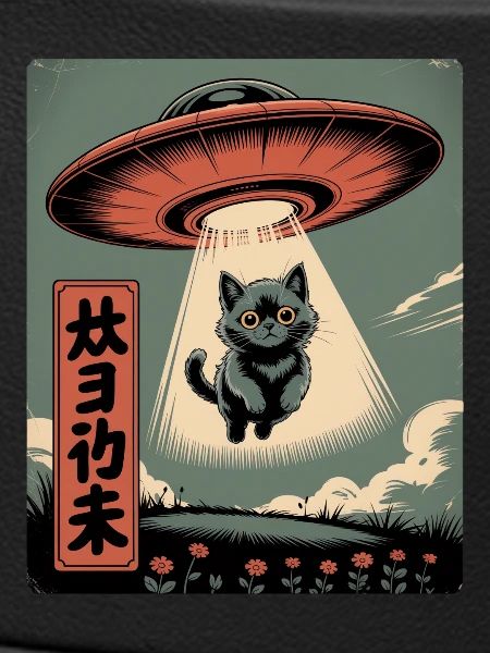 UFO Katze