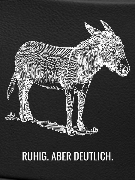 Ruhig. Aber deutlich.