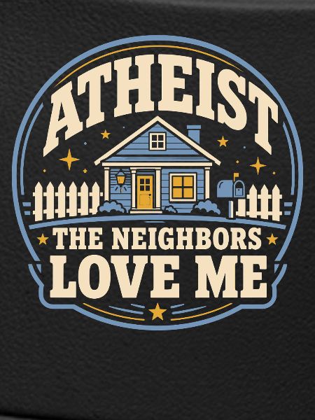 Atheistic, friendly, atheistic,