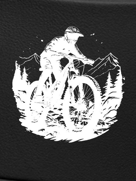 Mountainbiking Zeichnung