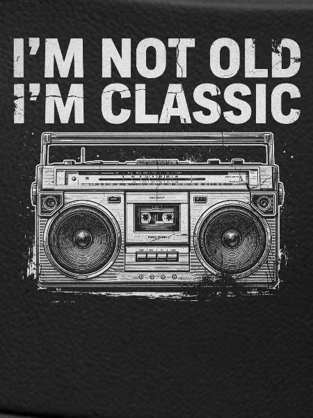 Classic Boombox Nostalgia