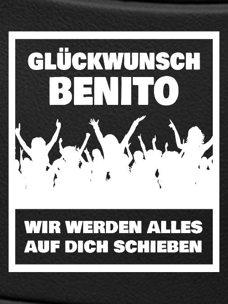 Geschenk für Benito