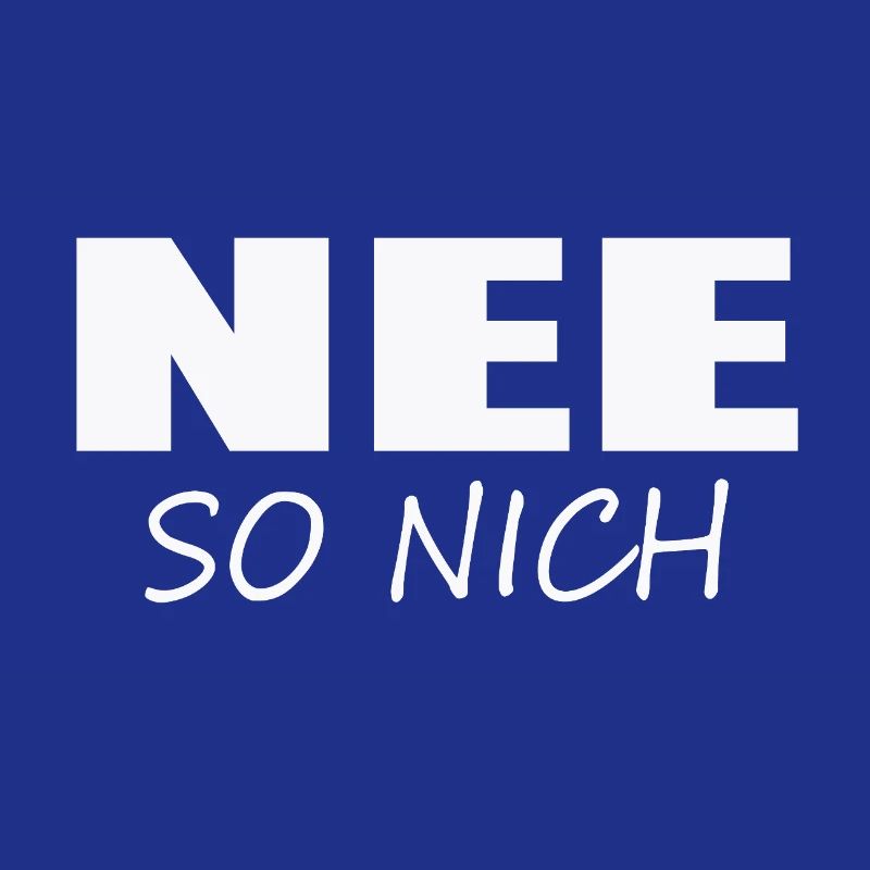 NON, PAS COMME ÇA