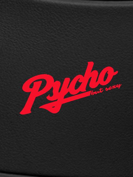 Psycho Retro Script Logo