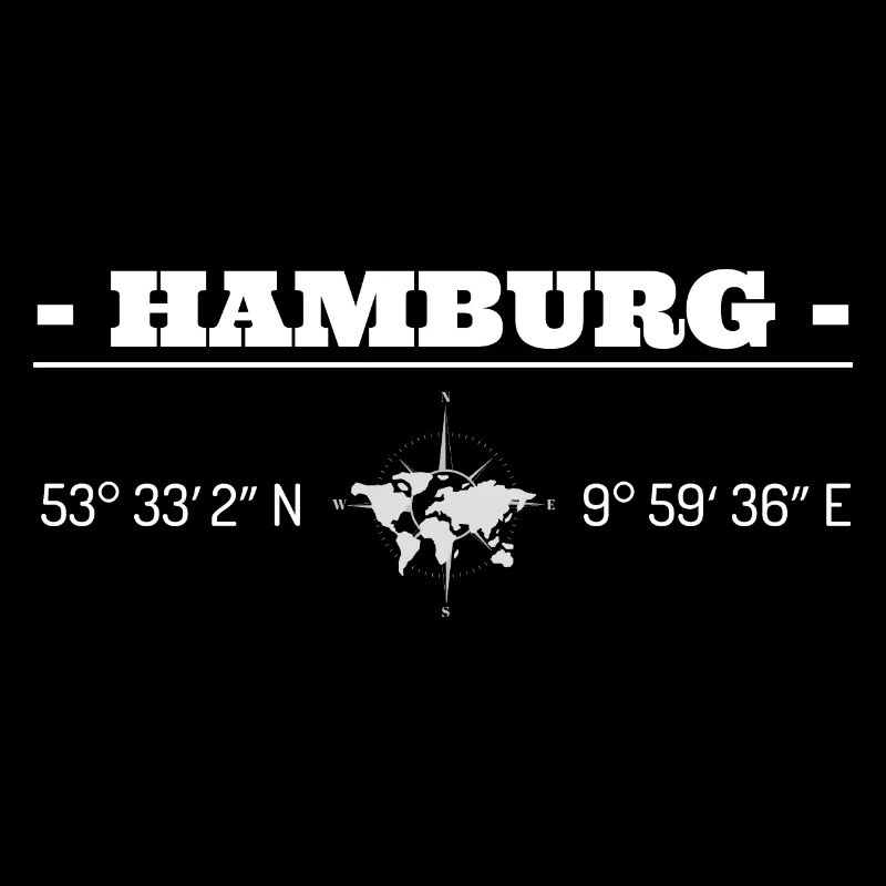 Coordinates Hamburg