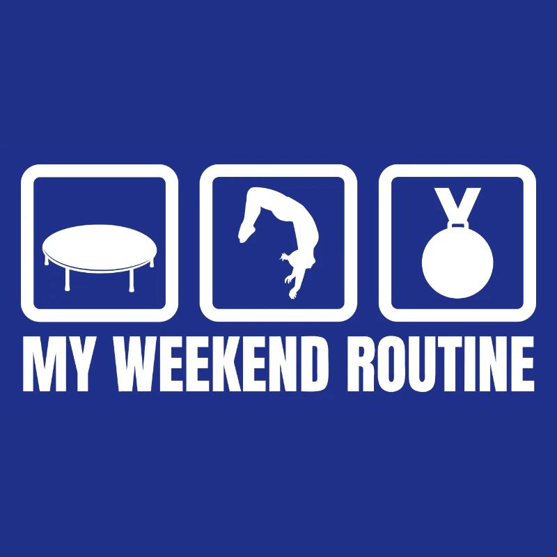 Routine du week-end trampoline