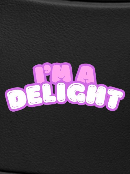 Im Delight Bubble Text