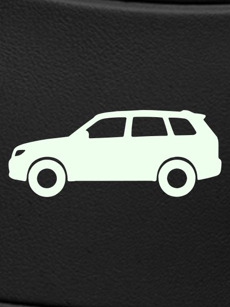 Pastel Car Silhouette