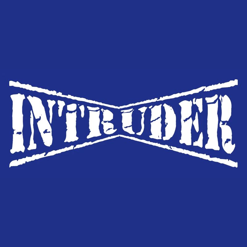 intruder hacker eindringling clan sticker computer