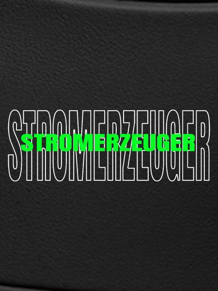 Stromerzeuger Nachhaltige Stromerzeugung