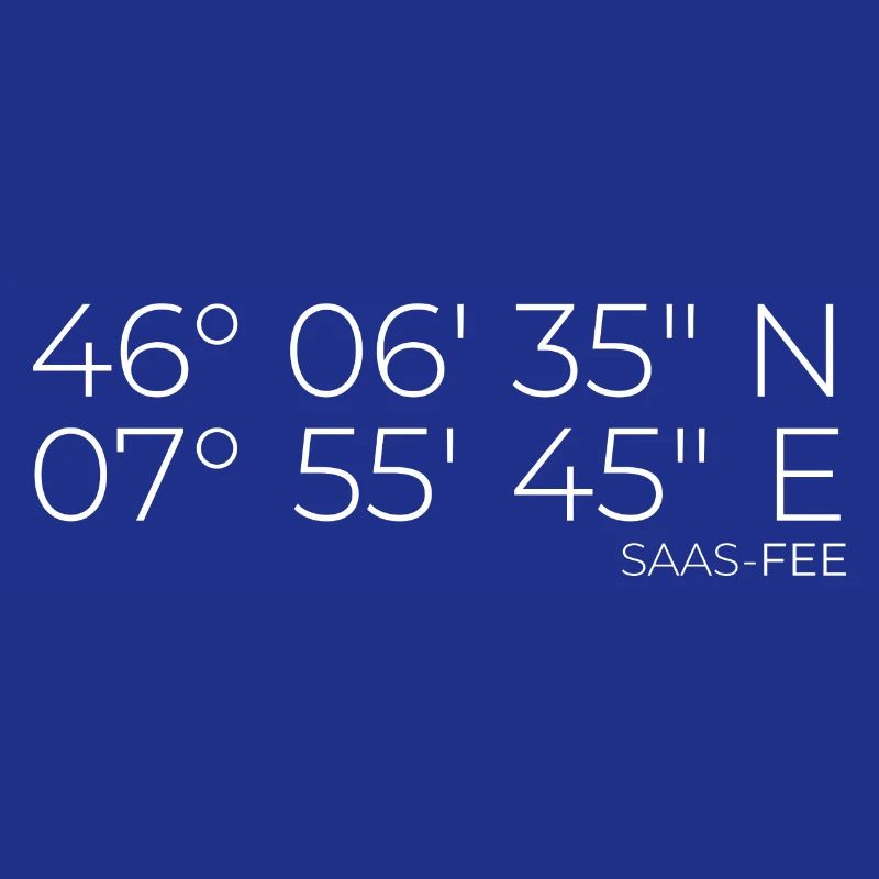 Coordinates Saas-Fee