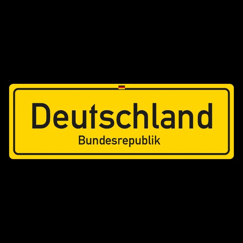 Germany country nameplate