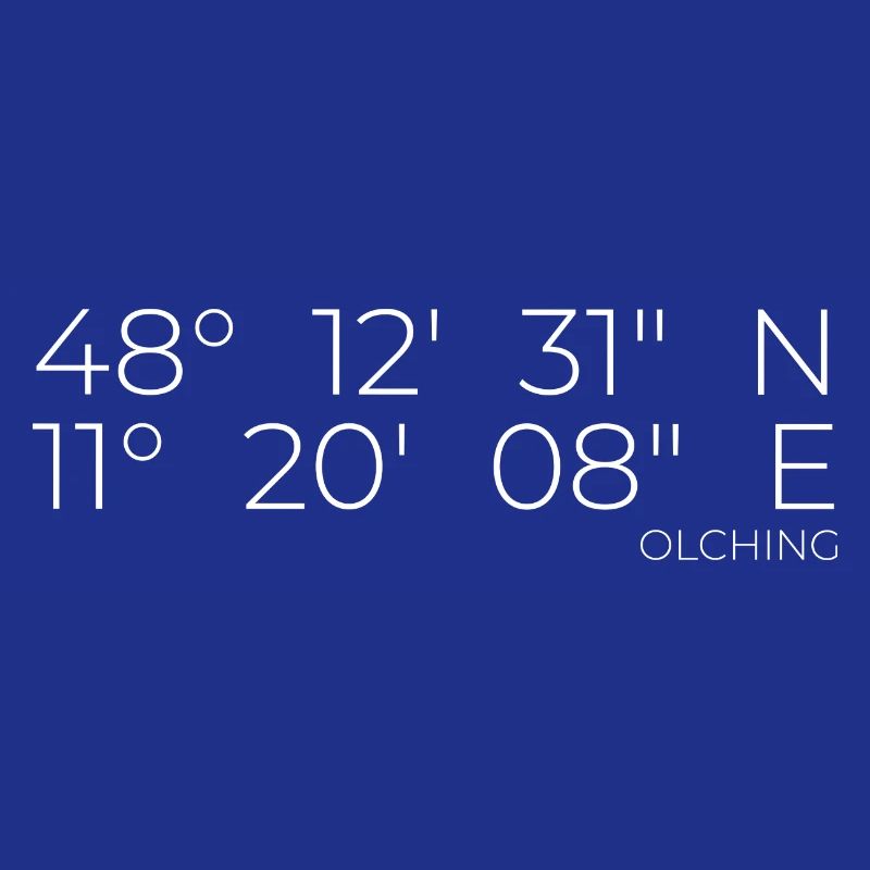 Coordinates Olching Bavaria