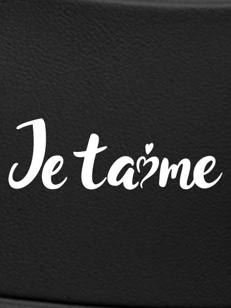 Je t'aime