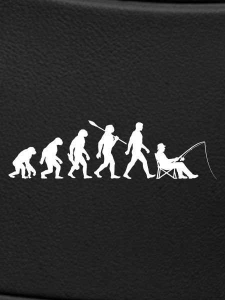 Evolution - Angler, Fishing Gift