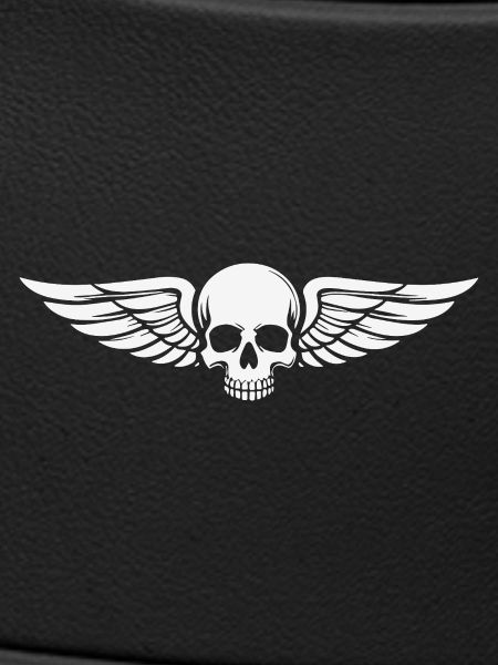 Skull Wings Biker Motorcycling