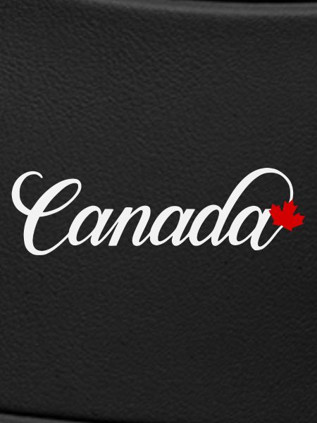 Canada Script mit Ahornblatt