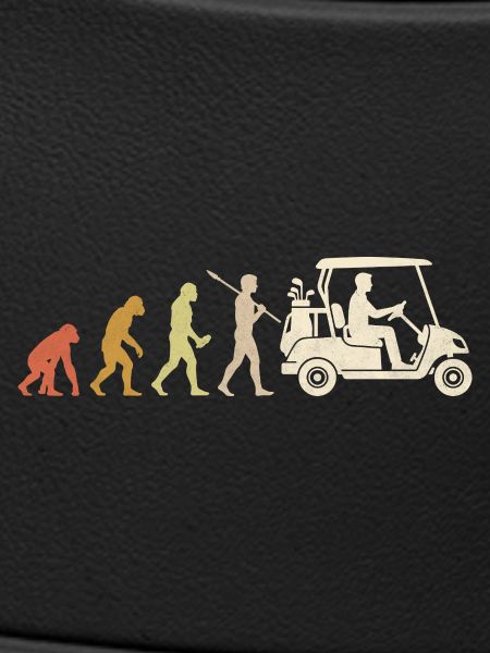 Golfwagen-Evolution Lustiges Golfer-Geschenk