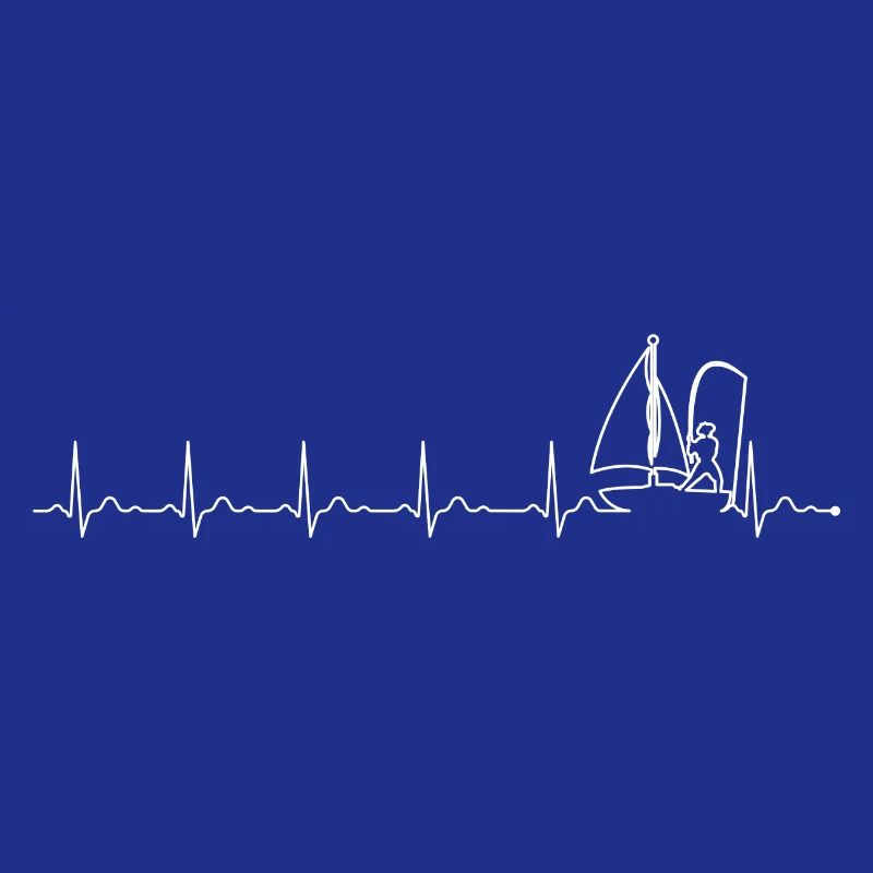 Sailboat on ECG Wave