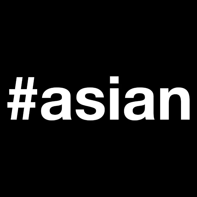 Hashtag asiatique