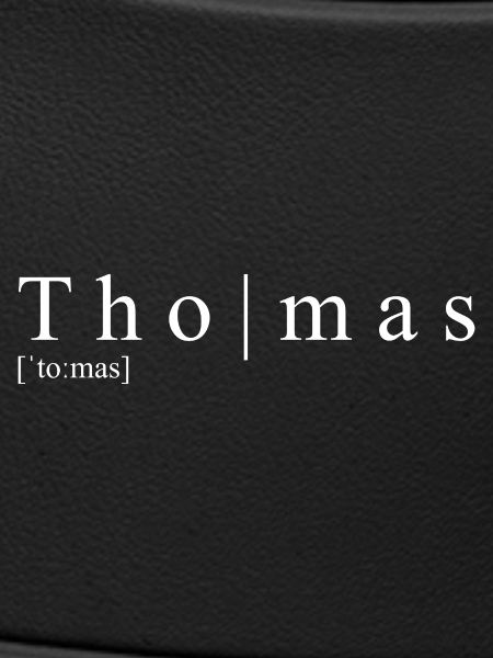 Thomas Definition Typografie