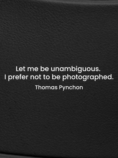 Thomas Pynchon quote