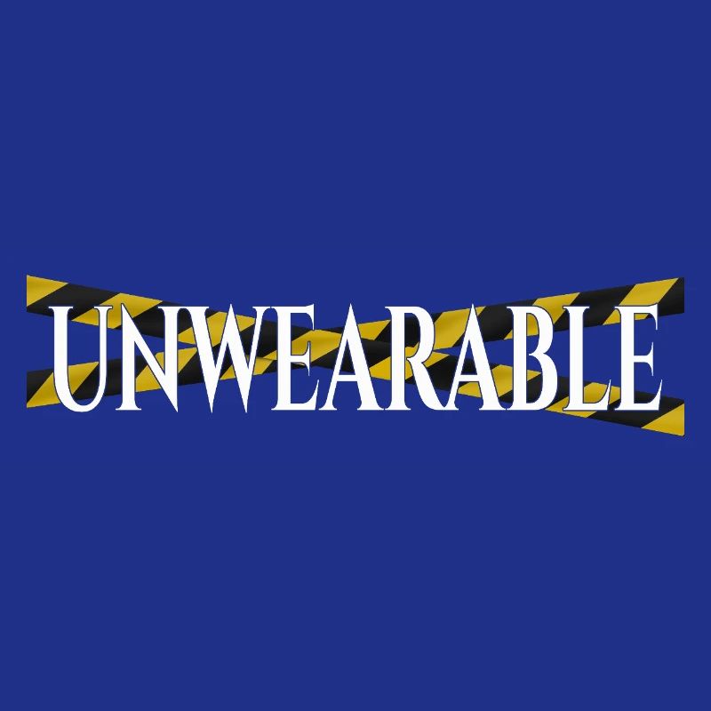 Unwearable – Statement Design with Warning Tape
