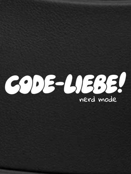 Code-Liebe – Mode Nerd Activé