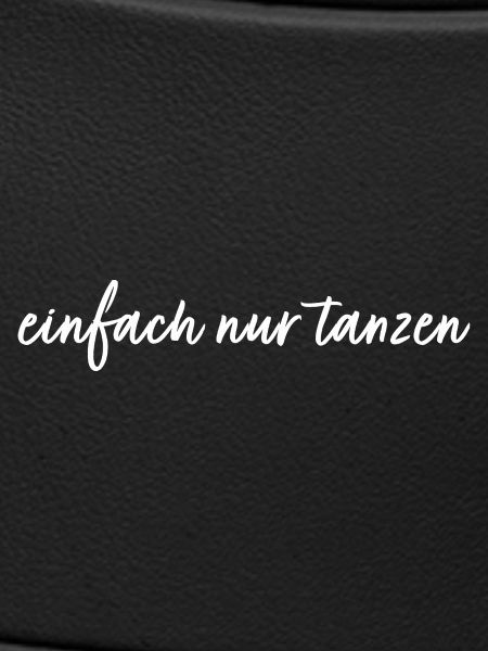 einfach nur tanzen