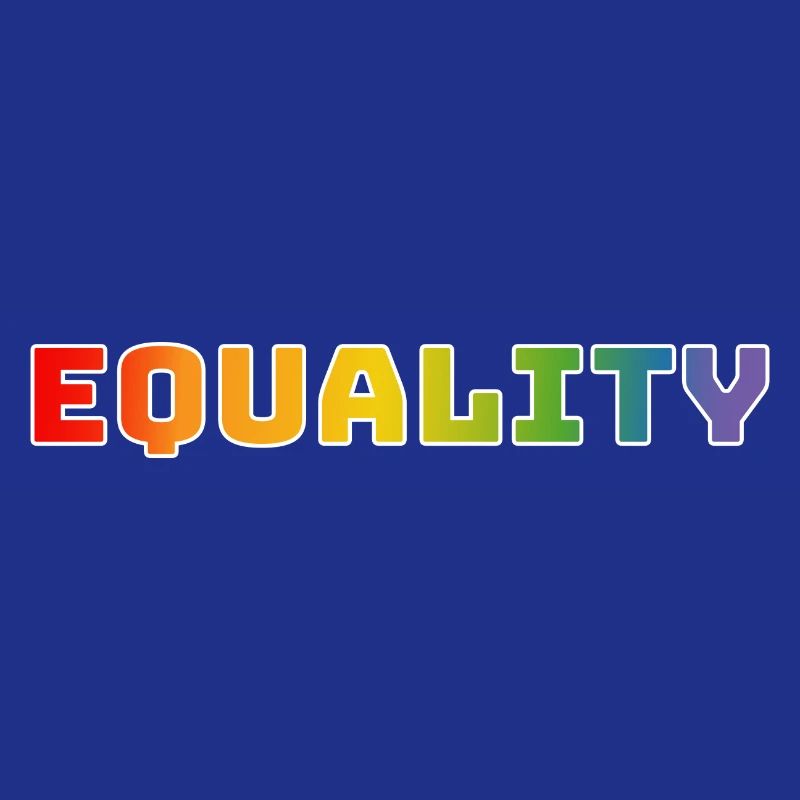 Rainbow equality 1 white
