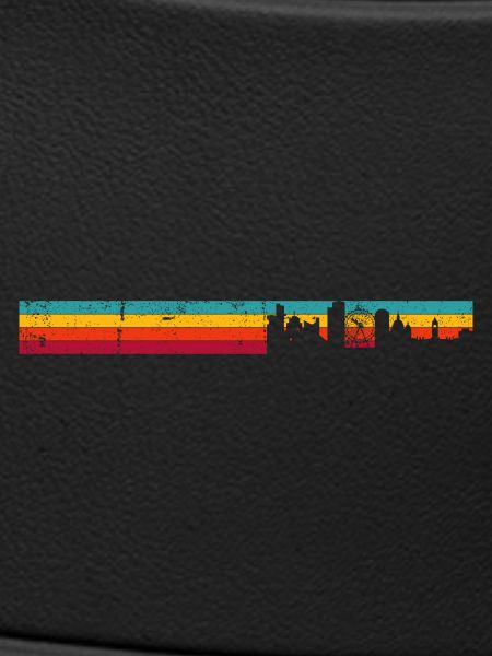Sunset Skyline Stripes
