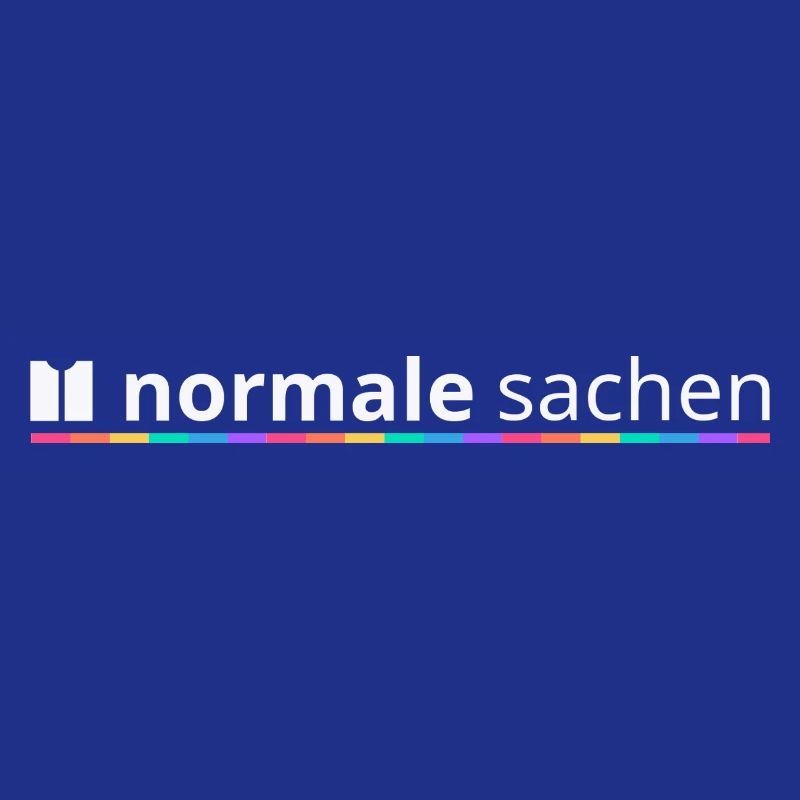 Normal Stuff Logo Arc-en-ciel