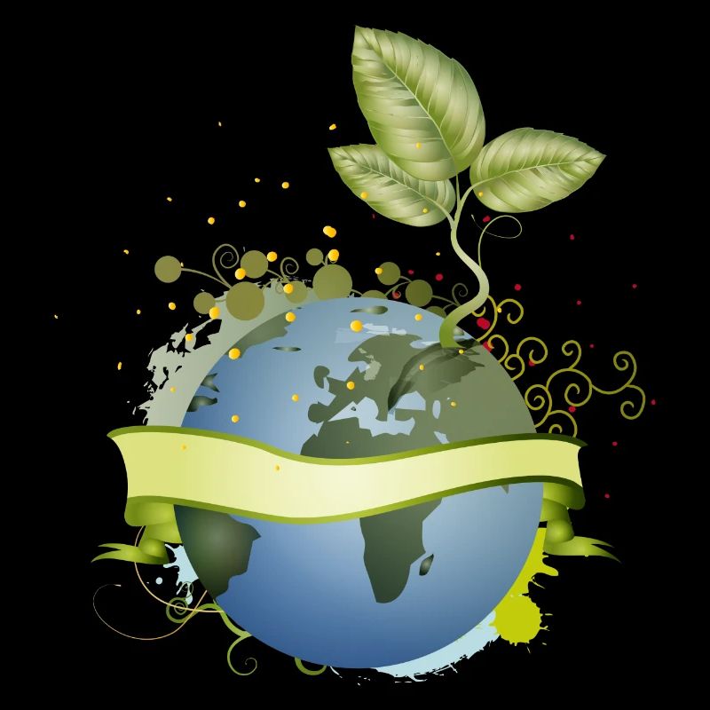 in the earth unfolds with banner