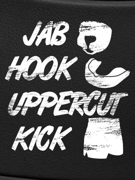 Lustiger Kickboxer Spruch